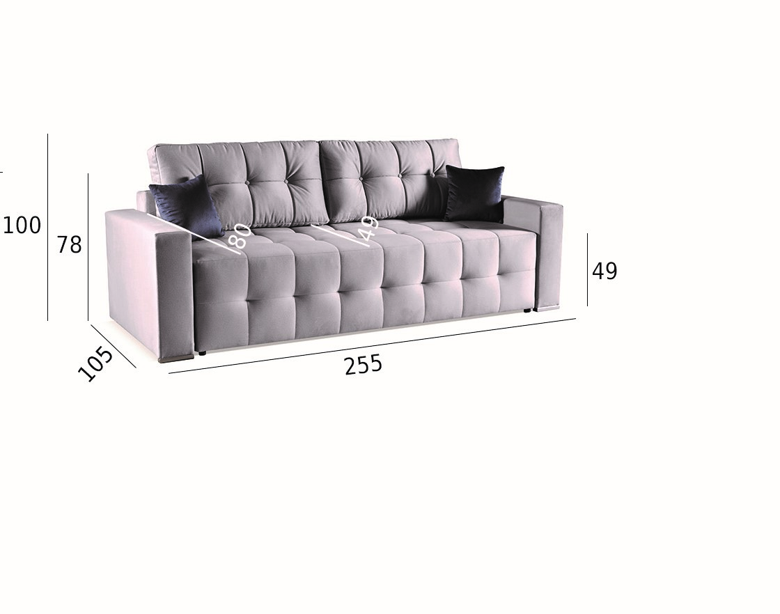 big sofa wymiary